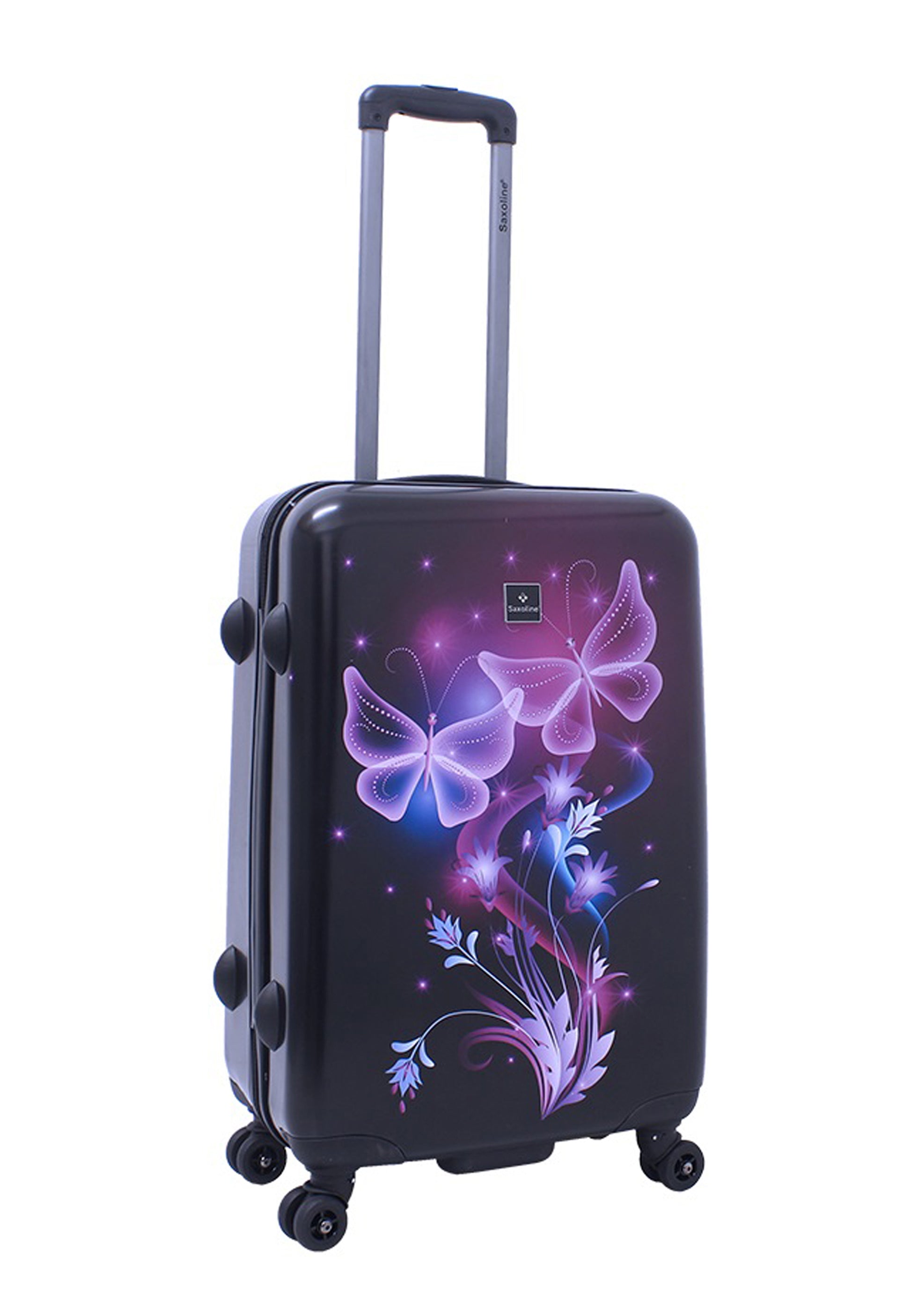 Saxoline Butterfly M bedrukt hard reiskoffer