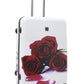 Saxoline Red Roses hard koffer bedrukt large