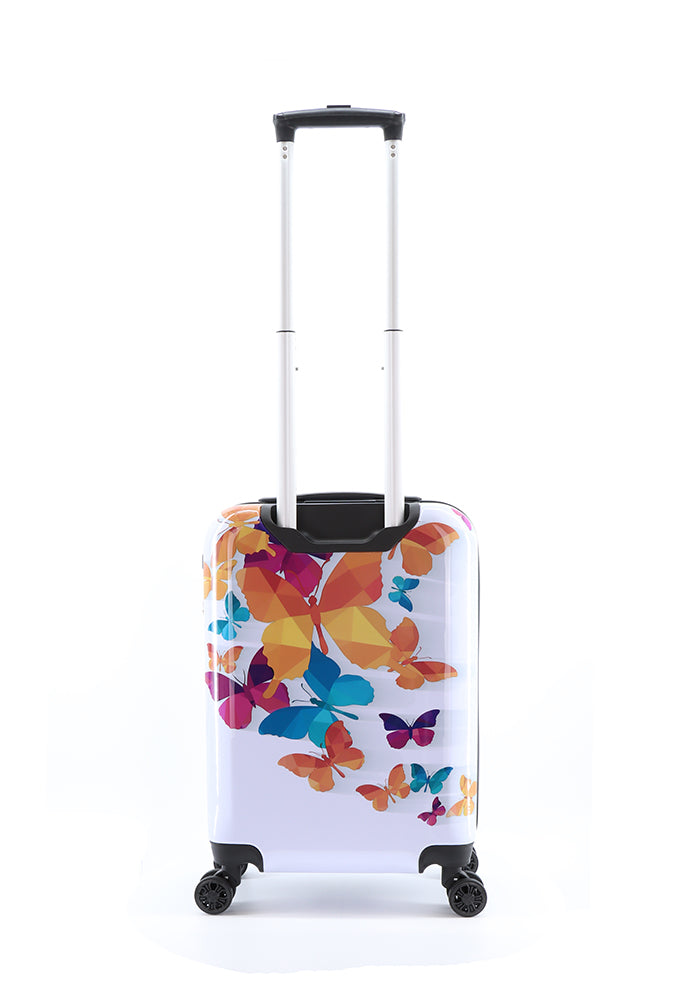 Saxoline S - Achterkant Butterfly hard reiskoffer | luggage4u.be