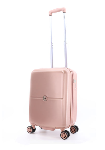 ELLE Chic S - Voorkant Roze hard reiskoffer | luggage4u.be