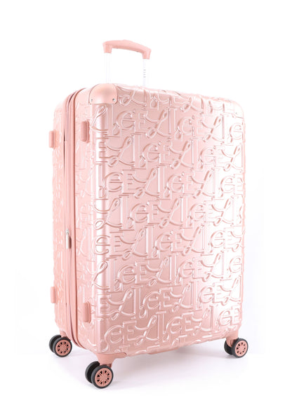 ELLE Alors L - Voorkant Roze hard reiskoffer | luggage4u.be