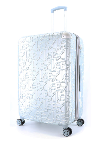 ELLE Alors - Voorkant Zilver Hard reiskoffer | luggage4u.be