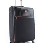 ELLE Gaint L - Voorkant Zwart zacht reiskoffer | luggage4u.be