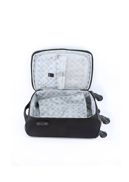 ELLE Mode S - Binnenkant Zwart zacht reiskoffer | luggage4u.be