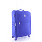 ELLE Mode M - Voorkant Blauw zacht reiskoffer | luggage4u.be