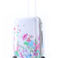 ELLE Bouquet M - Voorkant Wit hard reiskoffer | luggage4u.be