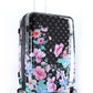 ELLE Bouquet - Voorkant Zwart Hard reiskoffer | luggage4u.be