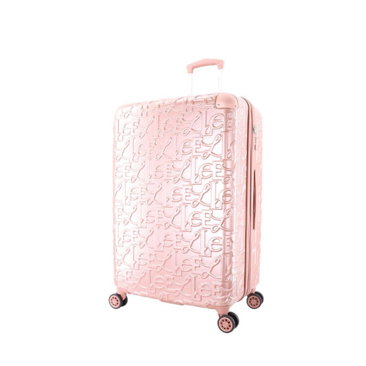 ELLE Alors L - Voorkant Roze hard reiskoffer | luggage4u.be