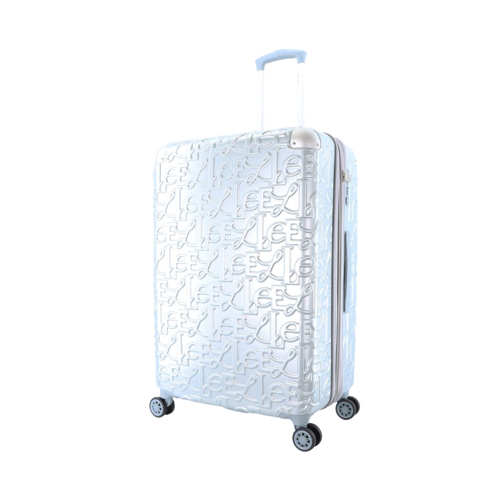ELLE Alors L - Voorkant Zilver hard reiskoffer | luggage4u.be