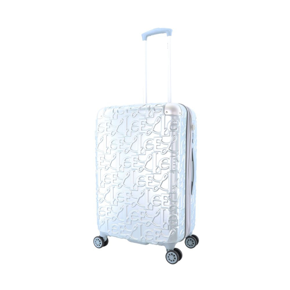 ELLE Alors M - Voorkant Zilver hard reiskoffer | luggage4u.be