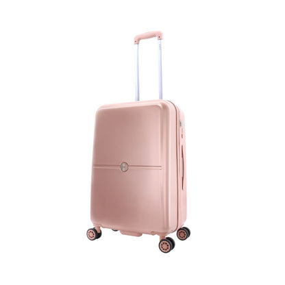 ELLE Chic M - Voorkant Roze hard reiskoffer | luggage4u.be