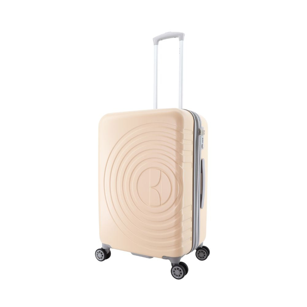 ELLE Follies M - Voorkant Roze hard reiskoffer | luggage4u.be