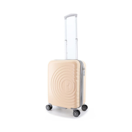 ELLE Uitbreidbaar Handbagage Harde  Koffer / Trolley / Reiskoffer - 55 cm (Small) - Follies - Roze