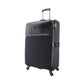 ELLE Gaint L - Voorkant Zwart zacht reiskoffer | luggage4u.be