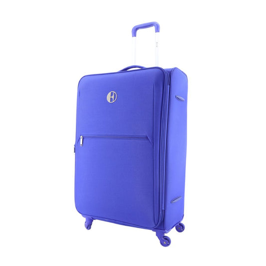 ELLE Mode L - Voorkant Blauw zacht reiskoffer | luggage4u.be
