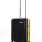 National Geographic Globe - Voorkant Zwart Hard reiskoffer | luggage4u.be