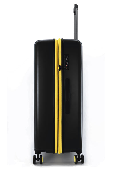 National Geographic Harde Koffer / Trolley / Reiskoffer - 78 cm (Extra Large) - Globe - Zwart