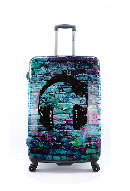 Saxoline L - Voorkant Headphone hard reiskoffer | luggage4u.be