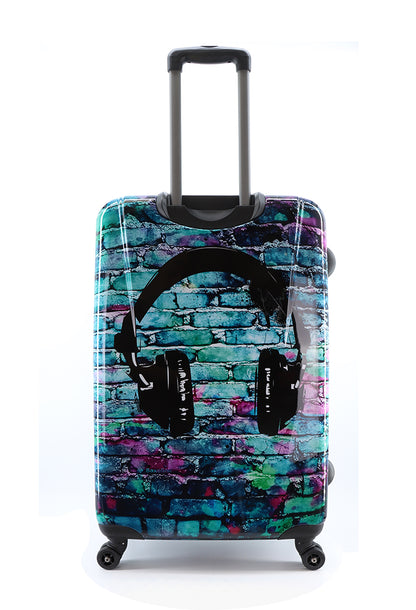 Saxoline - Achterkant Headphone hard reiskoffer | luggage4u.be