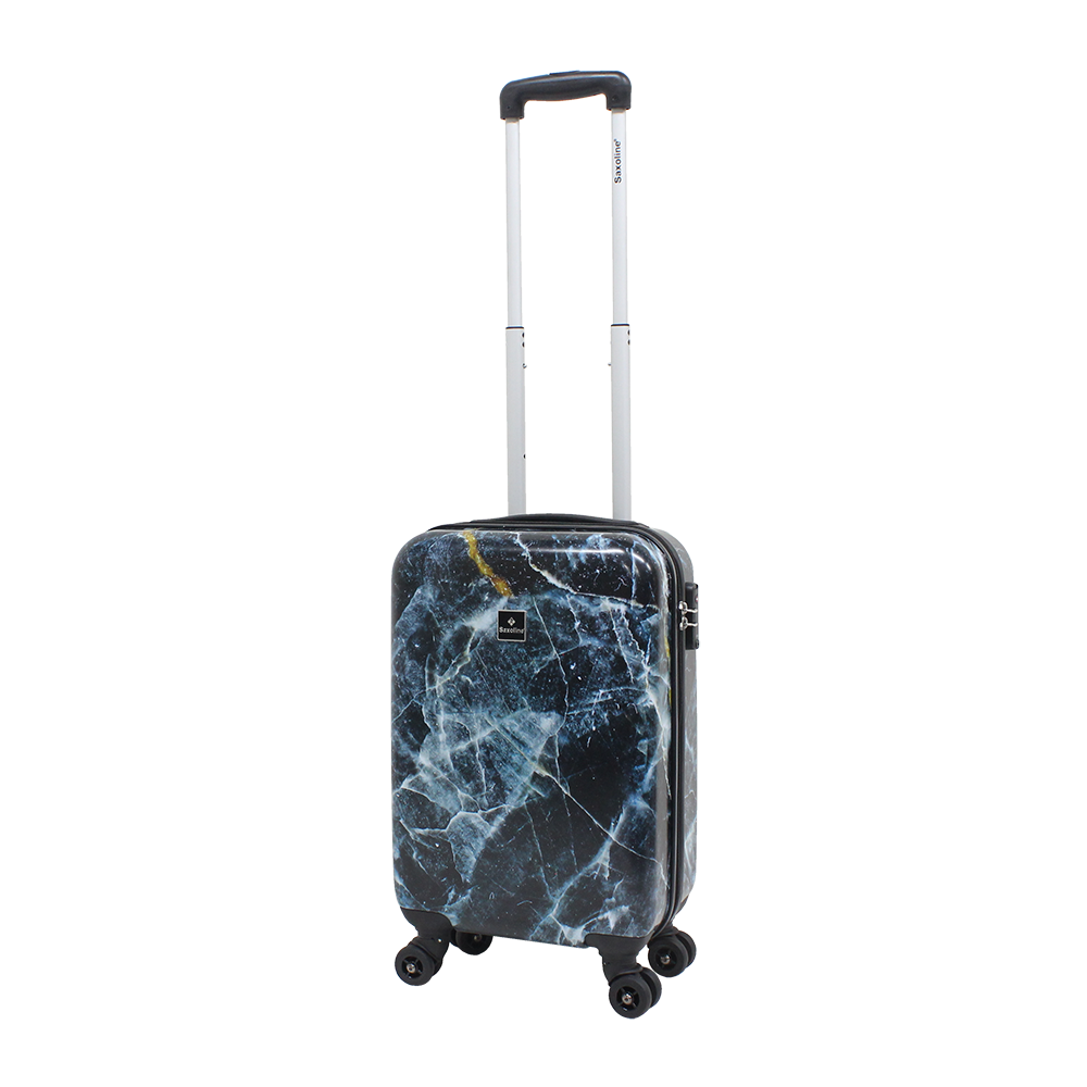 Saxoline Marmer S - Voorkant hard reiskoffer | luggage4u.be