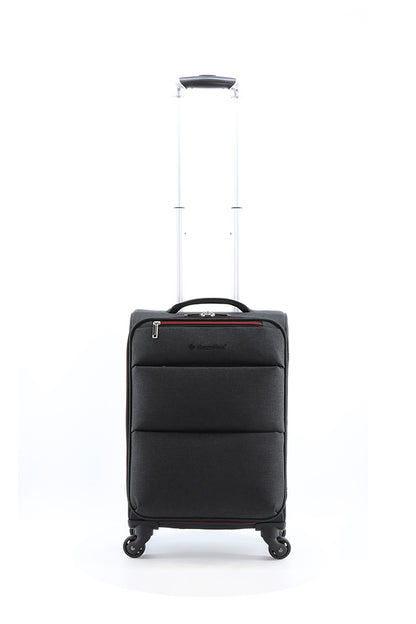 Saxoline Relax Red zipper valise souple Rieskoffer set 3pcs S/M/L