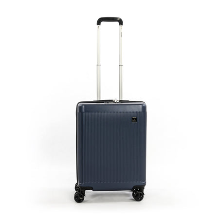 Saxoline Handbagage Harde Koffer / Trolley / Reiskoffer - 56cm (Small) - Algarve - Blauw