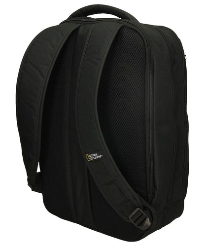 National Geographic Pro - Achterkant Zwart laptop rugzak | luggage4u.be