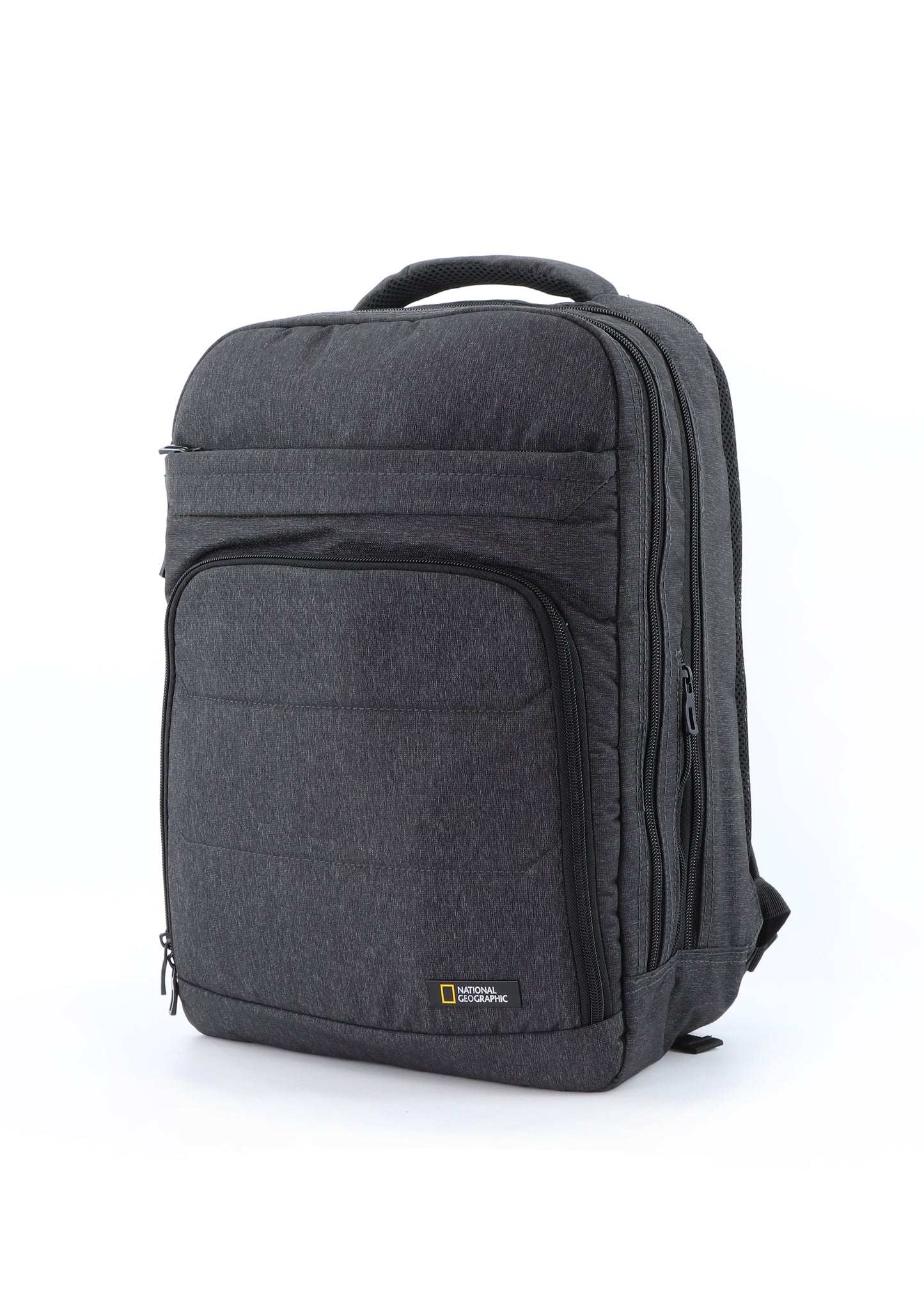 National Geographic Pro - Voorkant 2-Tone Grijs laptop rugzak | luggage4u.be