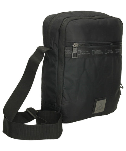 National Geographic N-Generatoin - Voorkant Zwart schoudertas | luggage4u.be