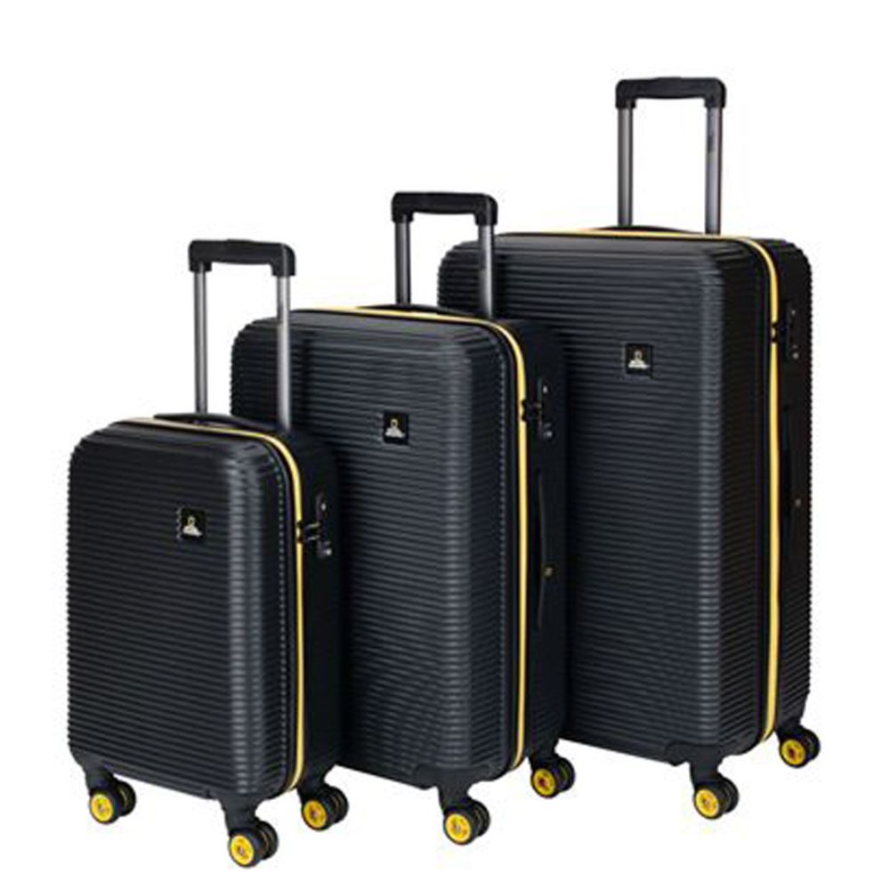 National Geographic  Abroad - harde reiskofferset Zwart | luggage4u.be