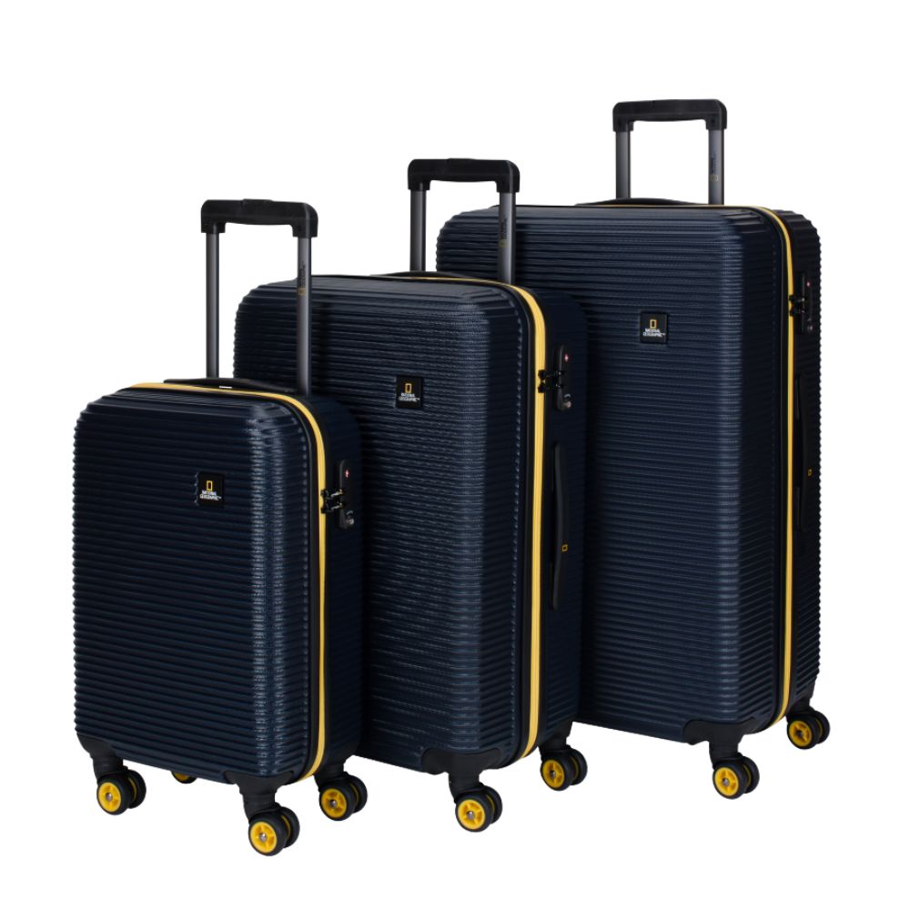 National Geographic  Abroad - harde reiskofferset Marine Blauw | luggage4u.be