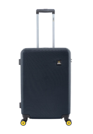 National Geographic Harde Koffer / Trolley / Reiskoffer - 67 cm (Medium) - Abroad - Marine blauw