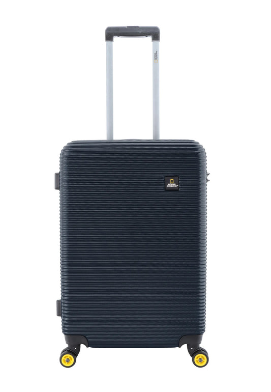 National Geographic Harde Koffer / Trolley / Reiskoffer - 67 cm (Medium) - Abroad - Marine blauw