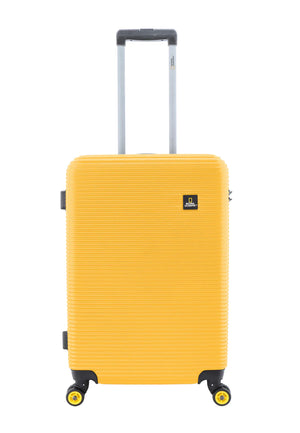 National Geographic Harde Koffer / Trolley / Reiskoffer - 67 cm (Medium) - Abroad -  Geel