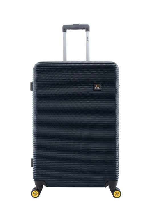 National Geographic Harde Koffer / Trolley / Reiskoffer - 76 cm (Large) - Abroad - Marine blauw