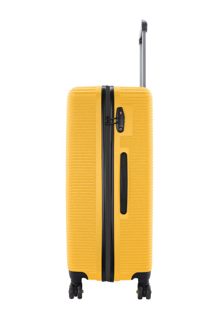 National Geographic Harde Koffer / Trolley / Reiskoffer - 76 cm (Large) - Abroad - Geel