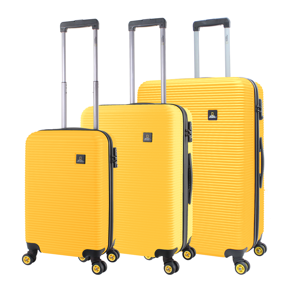 National Geographic  Abroad - harde reiskofferset Geel | luggage4u.be