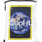 National Geographic Earth - Voorkant Wit shopper tas | luggage4u.be