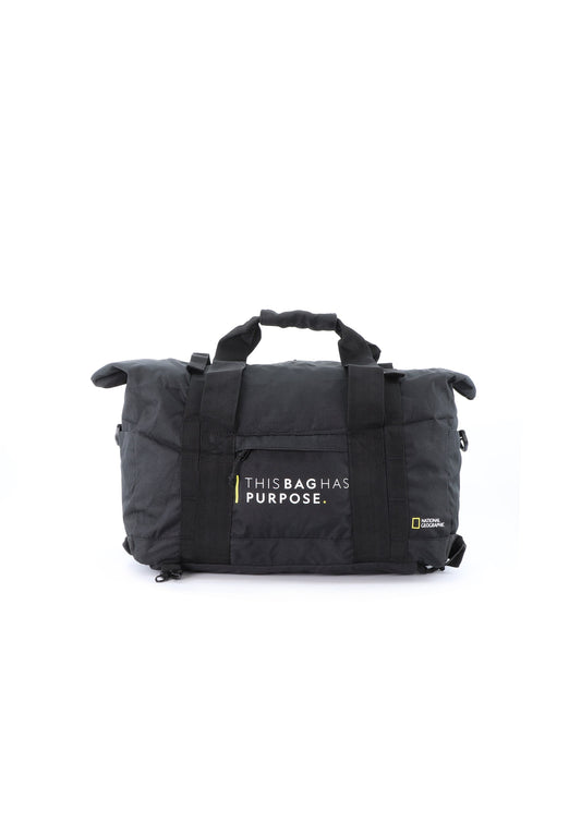 National Geographic Opvouwbare Reistas / Sporttas - 26 Liter (Small) - Vegan- Pathway - Zwart