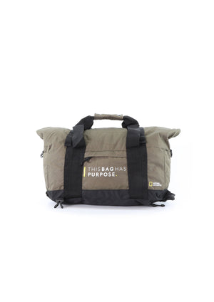 National Geographic Opvouwbare Reistas / Sporttas - 26 Liter (Small) - Vegan- Pathway - Khaki