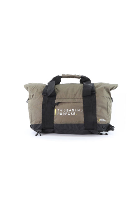 National Geographic Opvouwbare Reistas / Sporttas - 26 Liter (Small) - Vegan- Pathway - Khaki