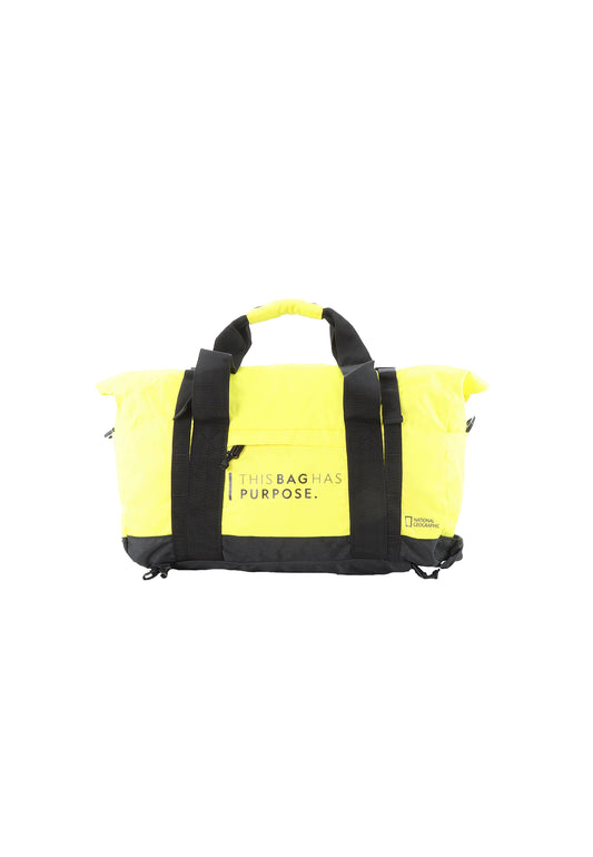 National Geographic Opvouwbare Reistas / Sporttas - 26 Liter (Small) - Vegan- Pathway - Geel