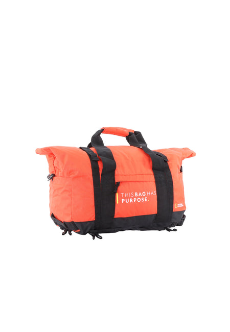 National Geographic Opvouwbare Reistas / Sporttas - 26 Liter (Small) - Vegan- Pathway - Oranje