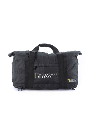 National Geographic Opvouwbare Reistas / Weekendtas / Sporttas - 29 Liter - Vegan - Pathway - Zwart i