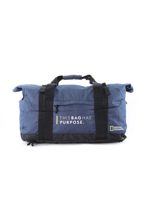 National Geographic Opvouwbare Reistas / Weekendtas / Sporttas - 29 Liter - Vegan - Pathway - Marine Blauw ki