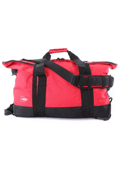 National Geographic Pathway S - Achterkant Rood wieltas | luggage4u.be