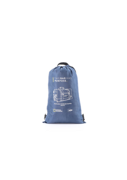 National Geographic Pathway S - Voorkant Blauw opvouw tas | luggage4u.be