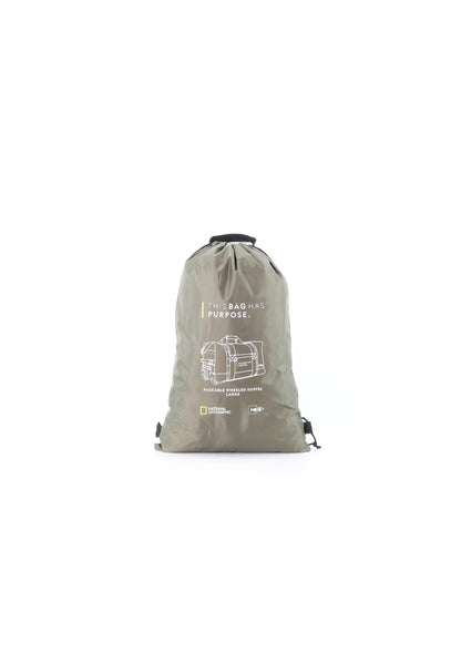 National Geographic Pathway - Voorkant Khaki opvouw tas | luggage4u.be