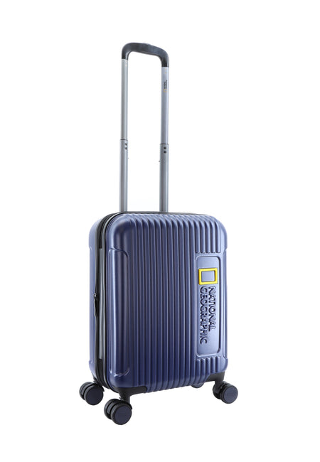 National Geographic Handbagage Harde Koffer / Trolley / Reiskoffer - 55 cm (Small) - Canyon - Blauw