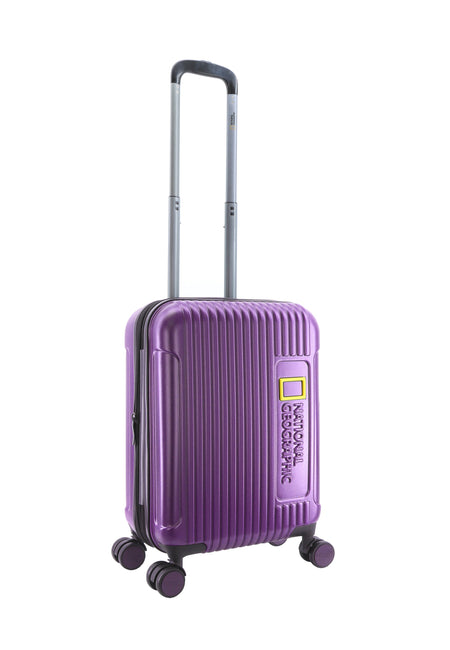 National Geographic Handbagage Harde Koffer / Trolley / Reiskoffer - 55 cm (Small) - Canyon - Purple